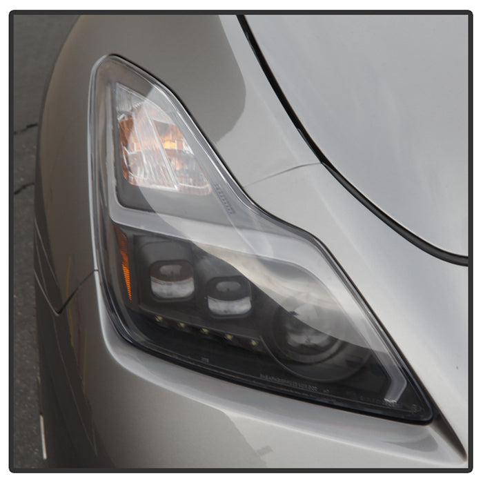 SPYDER xTune Infiniti G37 Coupe (non-AFS) 08-15 Projector Headlights - Black PRO-JH-IG3708-2D-LB-BK 9039331