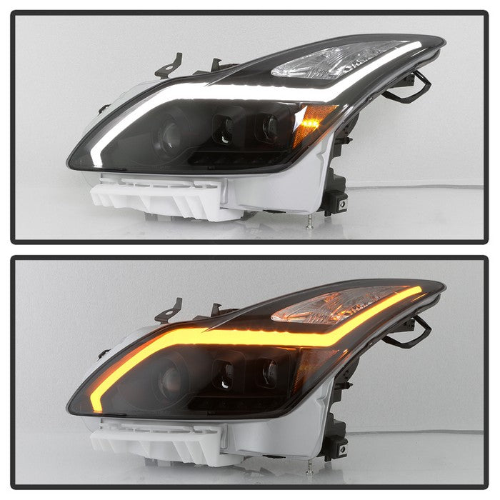 SPYDER xTune Infiniti G37 Coupe HID Only 08-15 Projector Headlights Black Smoked PRO -JH-IG3708-2D-LB-BSM 9039348