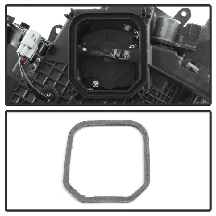 SPYDER xTune 07-09 Lexus ES350 Passenger Side HID/AFS Headlight - OEM Right (PRO-JH-LES07-AFS-OE-R) 9943287