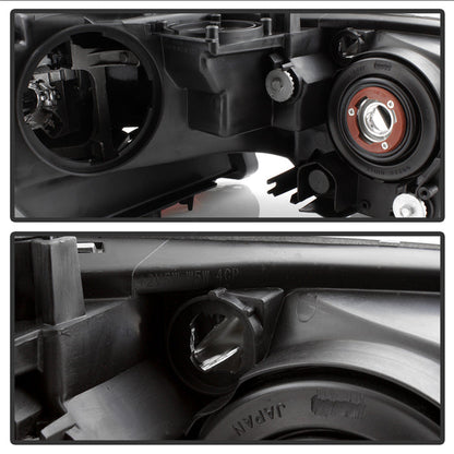 SPYDER Xtune Lexus Gs 06-11 OE Projector Headlights (w/AFS. Hid Fit) Black PRO-JH-LGS06-AFS-AM-BK 5075888