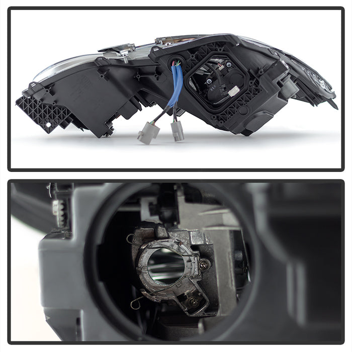 SPYDER xTune Lexus GS 06-11 OE Projector Headlights (w/AFS. HID fit) - Chrome Left PRO-JH-LGS06-AFS-AM-C-L 9936388