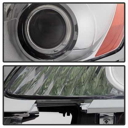 SPYDER xTune Lexus GS 06-11 OE Projector Headlights (w/AFS. HID fit) - Chrome Left PRO-JH-LGS06-AFS-AM-C-L 9936388