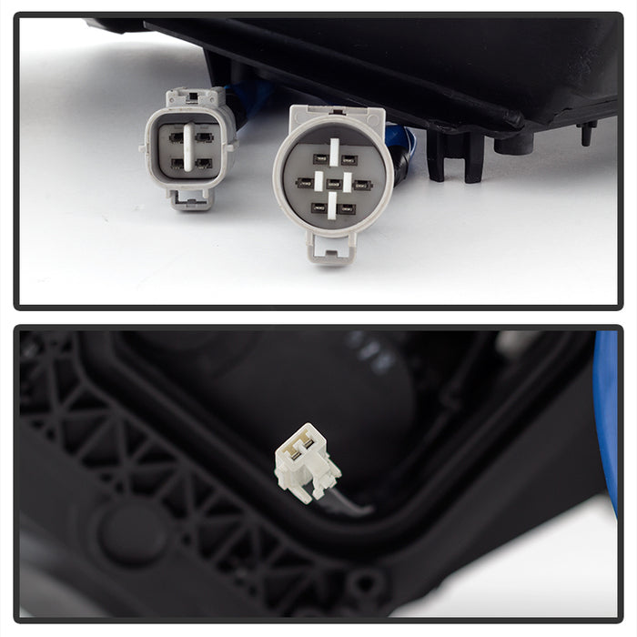 SPYDER xTune Lexus GS 06-11 OE Projector Headlights (w/AFS. HID fit) - Chrome Left PRO-JH-LGS06-AFS-AM-C-L 9936388