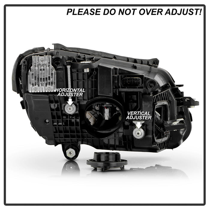 SPYDER 19-21 Mercedes C300 LED Non-AFS 7 Pin OE Left Projector Headlight (PRO-JH-MBW20519-LED-OE-L) 9959158