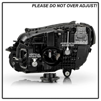 SPYDER 21-22 Mercedes C300 LED Non-AFS 4-Pin OE Right Projector Headlight (PRO-JH-MBW20521-LED-OE-R) 9959189