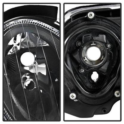 SPYDER xTune Mercedes Benz W211 E -Class E320 03-09 Projector Headlights - Black PRO-JH-MBW21103-BK 9036668