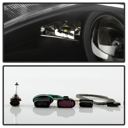 SPYDER xTune 07-09 Mercedes-Benz S-Class (W221) LED Projector Headlights - Black PRO-JH-MBW22107-HID-BK 9937071