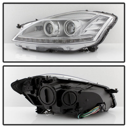 SPYDER xTune Mercedes Benz S-Class W221 LED Projector Headlights - Chrome (PRO-JH-MBW22107-HID-C) 9937064