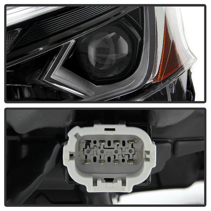 xTune Nissan Altima 19-20 4Dr w High Beam LED Projector Headlight - OE Left PRO-JH-NA20-HBA-LED-OE-L 9949388