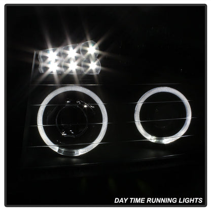 SPYDER Xtune Nissan Titan 04-14 Projector Headlights LED Halo Black PRO-JH-NTI04-LED-BK 5077103