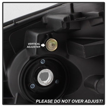 SPYDER xTune Nissan Titan 04-15 Projector Headlights - LED Halo - Black Smoked PRO-JH-NTI04-LED-BSM 5082282