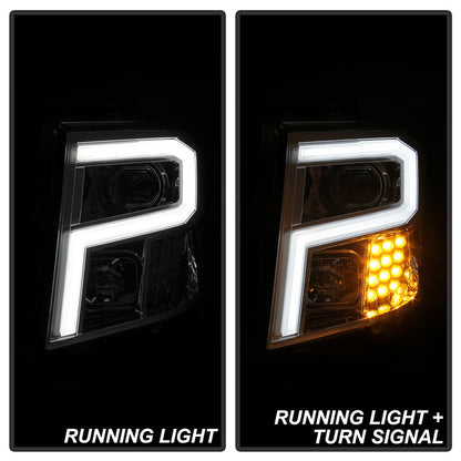 Xtune Nissan Titan (Halogen Only) 06-20 Projector Headlights Chrome PRO-JH-NTI16-LBBRL-C 9049248
