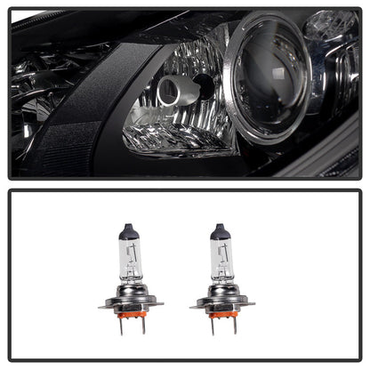 SPYDER Xtune Porsche Cayenne 11-14 4 LED Projector Headlights Black PRO-JH-PCAY11-AFS-BK 9934049