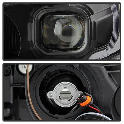 SPYDER xTune 12-16 Subaru Impreza LED Light Bar Projector Headlights 9048678