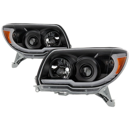 SPYDER Xtune Toyota 4Runner 06-09 LED Light Bar Projector Headlights 9046858