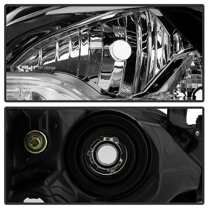 SPYDER xTune 14-16 Toyota Corolla w/LED DRL (OE Style) Headlights - Black w/ Chrome (PRO-JH-TCOL14-LED-BK) 9950605