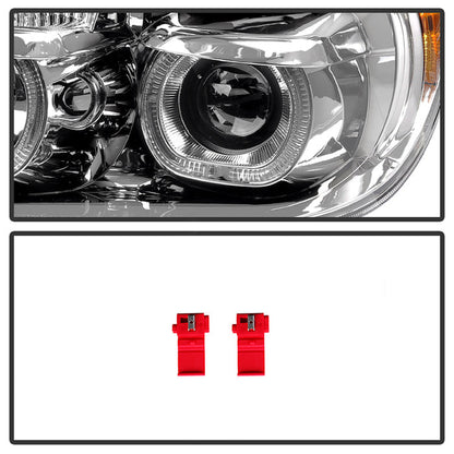 SPYDER Xtune Toyota Tundra 07-13 Projector Headlights Eliminates AFS LED Halo Chrome PRO-JH-TTUN07-CFB-C 9032325