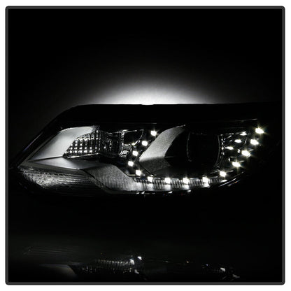 SPYDER VW Tiguan 12-17 LED/DRL Projector Headlights Chrome PRO-JH-VWT12-LED-C 9948527