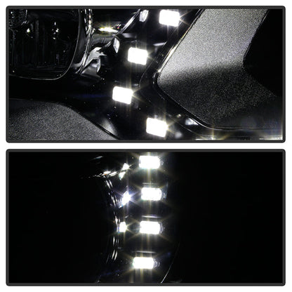 SPYDER VW Tiguan 12-17 LED/DRL Projector Headlights Chrome PRO-JH-VWT12-LED-C 9948527