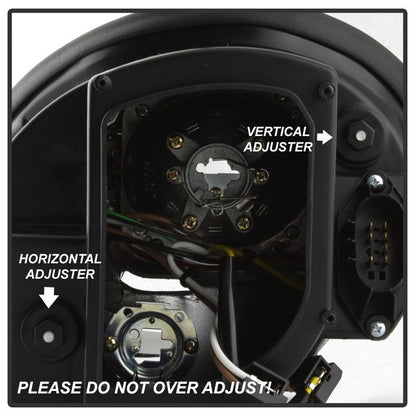 SPYDER xTune 97-04 Porsche Boxster 986 Projector Halogen Headlights - Black (PRO-ON-PBX98697-LED-BK) 9038747