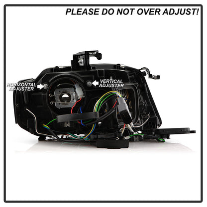 Spyder Audi A4 09-12 Projector Headlights Xenon/HID Model Only - DRL LED Blk PRO-YD-AA408-HID-DRL-BK 5080752