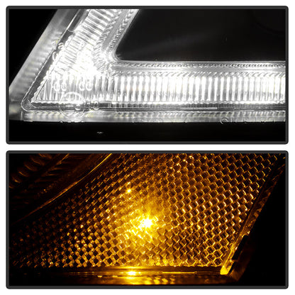 Spyder Audi A4 09-12 Projector Headlights Xenon/HID Model Only - DRL LED Blk PRO-YD-AA408-HID-DRL-BK 5080752