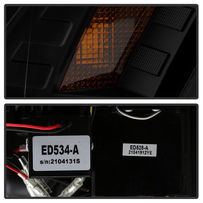 Spyder 13-16 Audi A4/S4 HID Model Only High-Power LED Headlights - Black PRO-YD-AA413HIDAP-BK 5088352