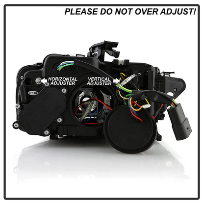 Spyder 13-16 Audi A4/S4 HID Model Only High-Power LED Headlights - Black PRO-YD-AA413HIDAP-BK 5088352