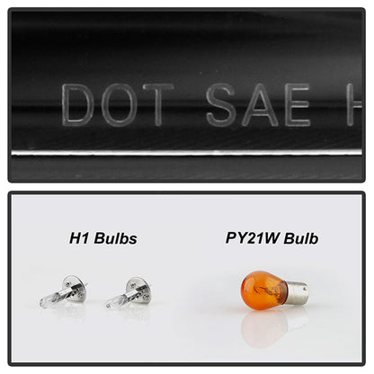 Spyder Audi A6 02-04 Projector Headlights Halogen ModelLight Tube DRL Blk PRO-YD-ADA601-LTDRL-BK 5071873