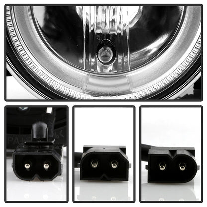 Spyder BMW E34 5-Series 89-94 Projector Headlights NO FIT 750 LED Halo Chrm PRO-YD-BMWE34-HL-C 5008732