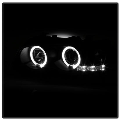 Spyder BMW E46 3-Series 00-03 2DR 1PC Projector Headlights LED Halo LED Blk PRO-YD-BMWE46-2D-HL-BK 5008923