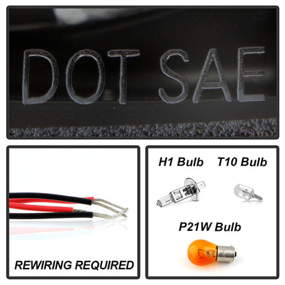 Spyder BMW E46 3-Series 02-05 4DR Projector Headlights 1PC LED Halo Blk PRO-YD-BMWE4602-4D-AM-BK 5042415