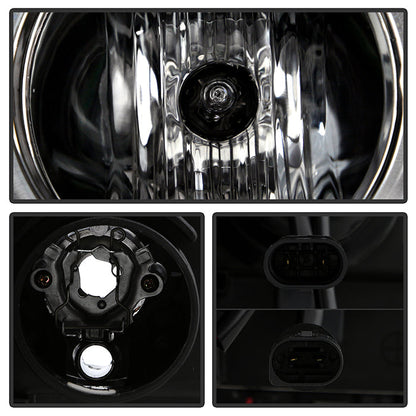 Spyder BMW E46 3-Series 02-05 4DR Projector Headlights 1PC LED Halo Chrm PRO-YD-BMWE4602-4D-AM-C 5042408