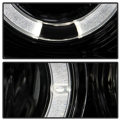 Spyder BMW E46 3-Series 02-05 4DR Projector Headlights 1PC LED Halo Chrm PRO-YD-BMWE4602-4D-AM-C 5042408