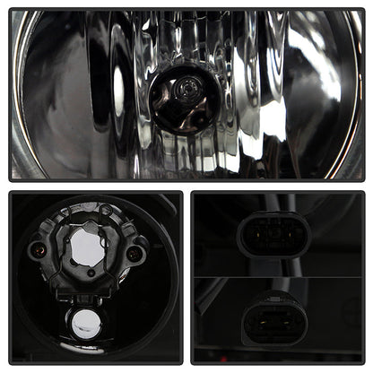 Spyder BMW E46 3-Series 02-05 4DR Projector Headlights 1PC LED Halo Smke PRO-YD-BMWE4602-4D-AM-SM 5042422