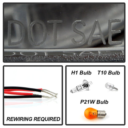 Spyder BMW E46 3-Series 02-05 4DR Projector Headlights 1PC LED Halo Smke PRO-YD-BMWE4602-4D-AM-SM 5042422