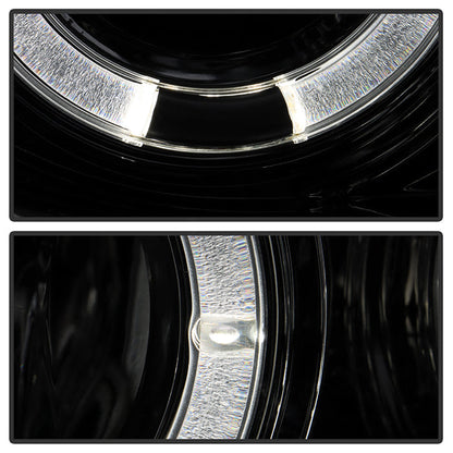 Spyder BMW E46 3-Series 02-05 4DR Projector Headlights 1PC LED Halo Smke PRO-YD-BMWE4602-4D-AM-SM 5042422