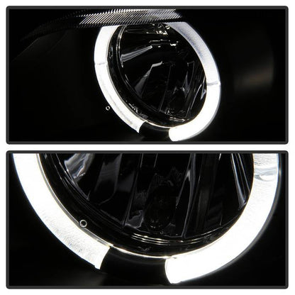 Spyder BMW Z3 96-02 Projector Headlights LED Halo Black High H1 Low H1 PRO-YD-BMWZ396-HL-BK 5009081