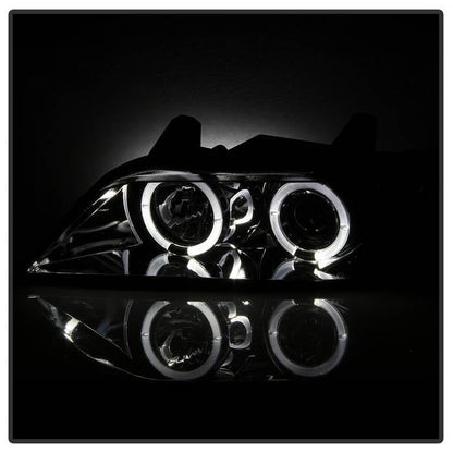 Spyder BMW Z3 96-02 Projector Headlights LED Halo Smoke High H1 Low H1 PRO-YD-BMWZ396-HL-SM 5009104