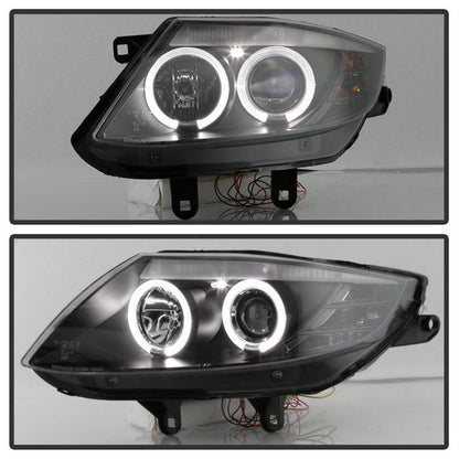 Spyder BMW Z4 03-08 Projector Headlights Xenon/HID Model Only - LED Halo Black PRO-YD-BMWZ403-HID-BK 5029676