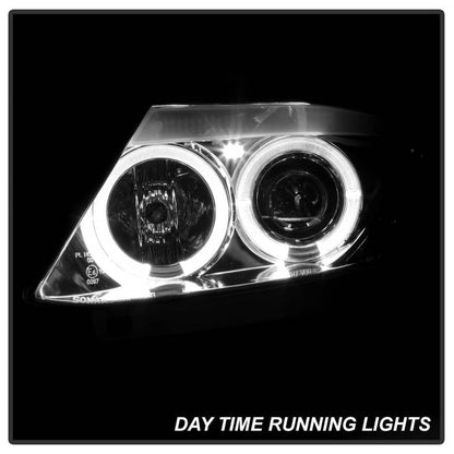 Spyder BMW Z4 03-08 Projector Headlights Xenon/HID Model Only - LED Halo Chrome PRO-YD-BMWZ403-HID-C 5029683