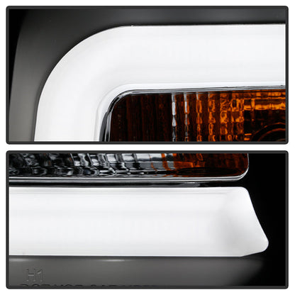 Spyder Chrysler 300C 05-10 Projector Headlights LED DRL Black High/Low H7 PRO-YD-C300C-DRL-BK 5075659