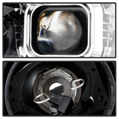 Spyder Chevy Camaro 16-18 Halogen Model Projector Headlights Chrome PRO-YD-CCAM16HALSI-SEQ-C 5087348