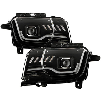 SPYDER Chevy Camaro 10-13 High-Power LED Module - Black (PRO-YD-CCAM2010AP-SEQ-BK) 5088536