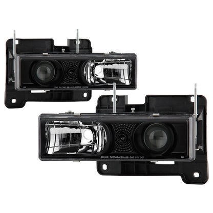 Spyder Chevy C/K Series 1500 88-99Projector Headlights Blk High 9005 (Not Included) PRO-YD-CCK88-BK 5009289