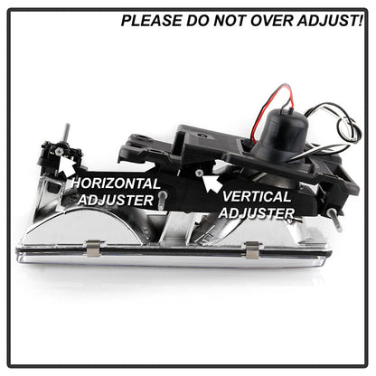 Spyder Chevy C/K Series 1500 88-99Projector Headlights Blk High 9005 (Not Included) PRO-YD-CCK88-BK 5009289