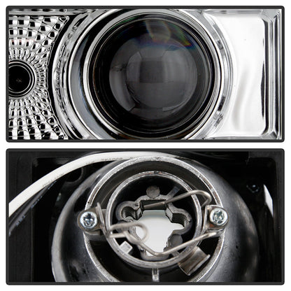 Spyder Chevy C/K Series 1500 88-99 Projector Headlights Chrm High 9005 (Not Include) PRO-YD-CCK88-C 5009296