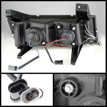 Spyder Chevy Colorado 04-12 Projector Headlights Halogen- LED Halo Chrm PRO-YD-CCO04-HL-C 5074157