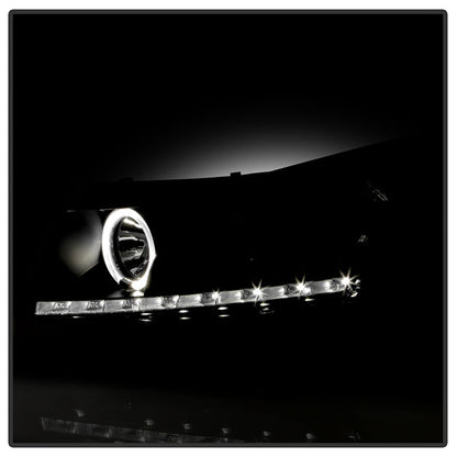 Spyder Chevy Cruze 11-14 Projector Headlights LED Halo -DRL Blk High H1 Low H7 PRO-YD-CCRZ11-DRL-BK 5037916