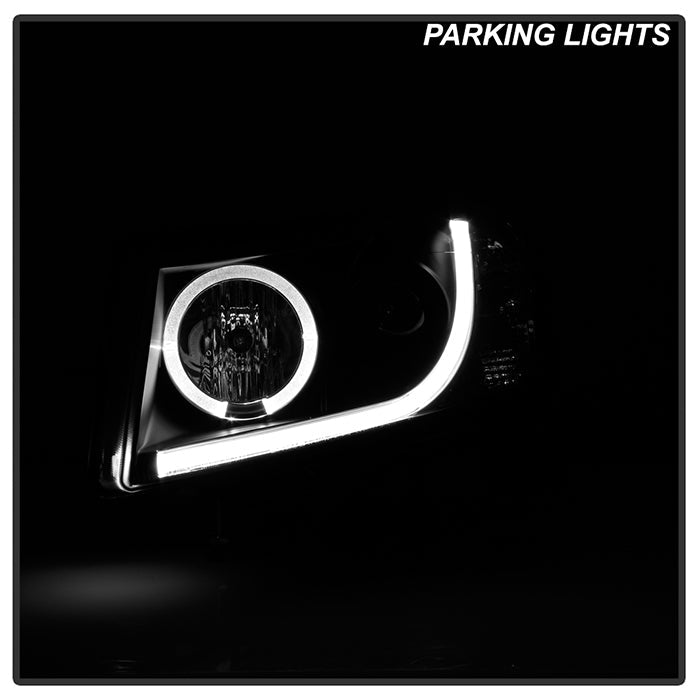 Spyder Chevy Cruze 11-14 Projector Headlights Light Tube DRL Blk PRO-YD-CCRZ11-LTDRL-BK 5074164